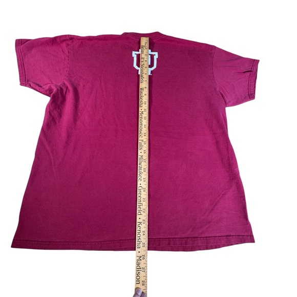 Vintage University Indiana Hoosiers Football NCAA Graphic T Shirt Men's M Champs - Picture 8 of 10